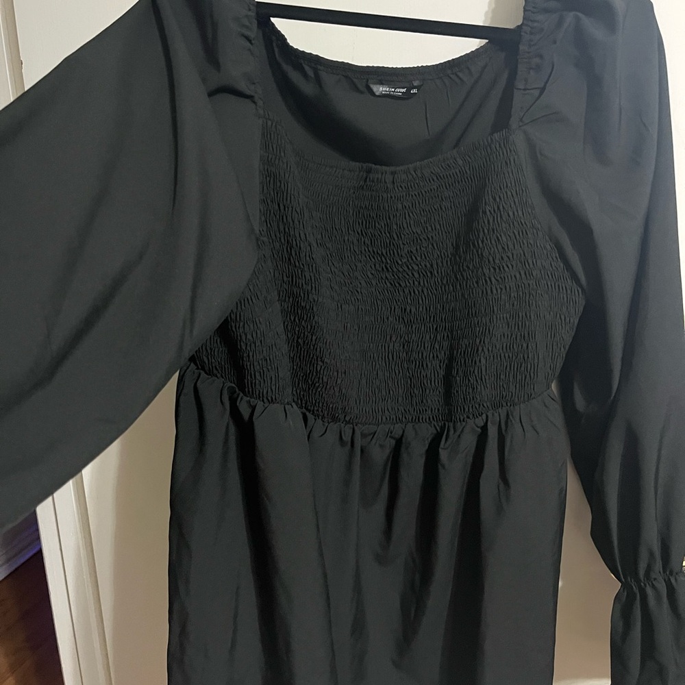 ❤️ 4X Black Long Sleeve Women's Top - Picture 12 of 12